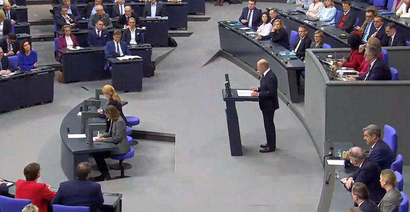 Livestream Bundestag 13.11.2024